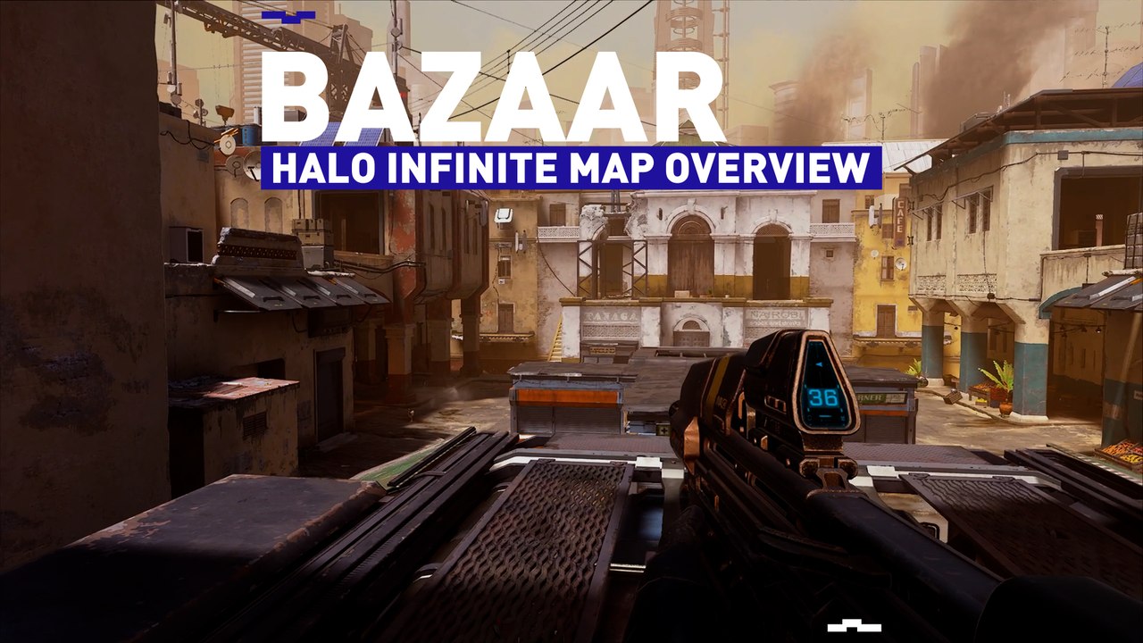 Halo Infinite Map Overview: BAZAAR