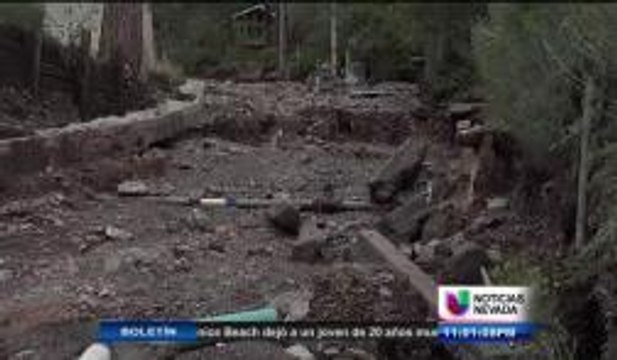 Inundaciones causan estragos para residentes en el Condado Clark