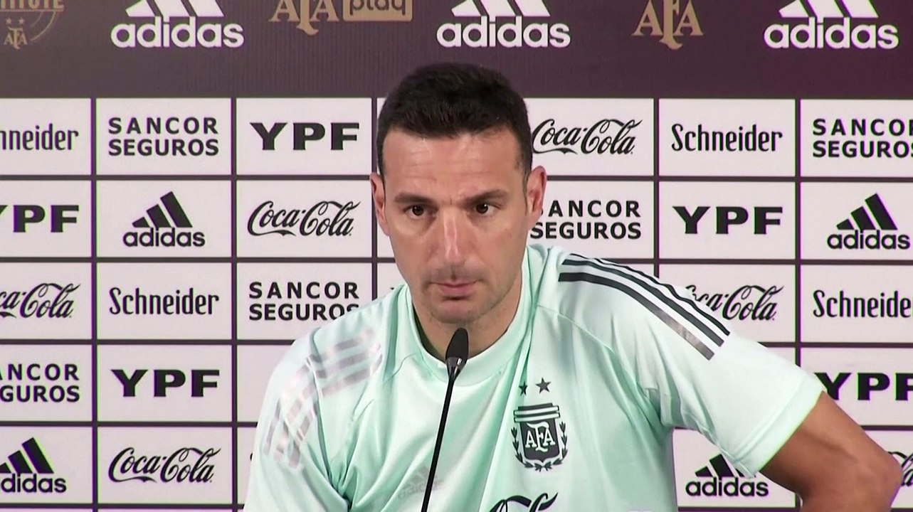 Messi will start qualifier vs Brazil, says coach Scaloni