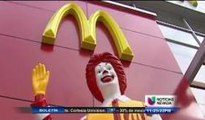 Un Retiro de carne a dejado a la compañía mcdonald's sin carne de hamburguesa y nuggets