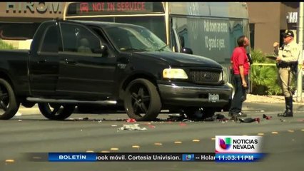 Accidente fatal en Spring Mountain