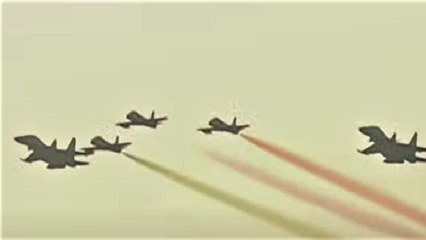 Purvanchal: IAF's aircrafts showcase tricolor in Airshow