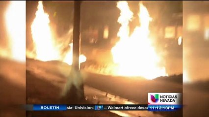Explosión por una fuga de gas