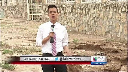 Las calles de la comunidad de Vado han sido dañadas por las recientes lluvias