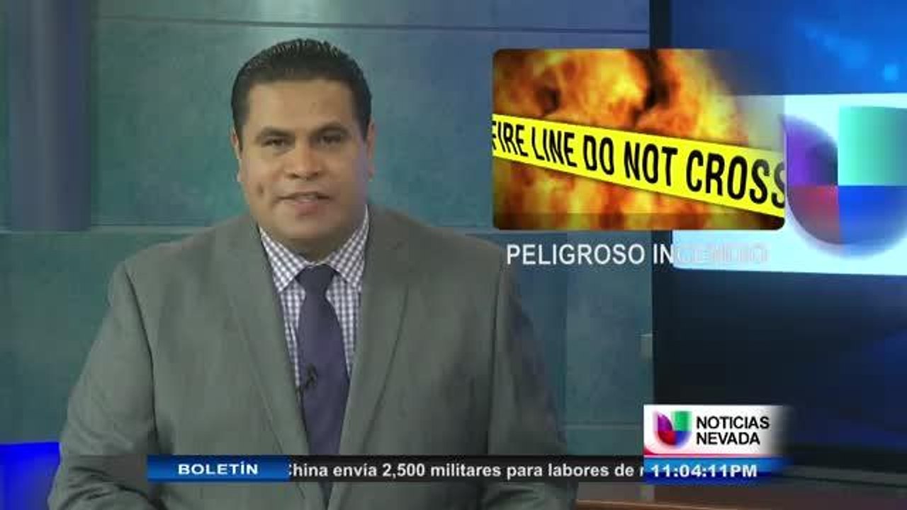 Incendio en el Valle