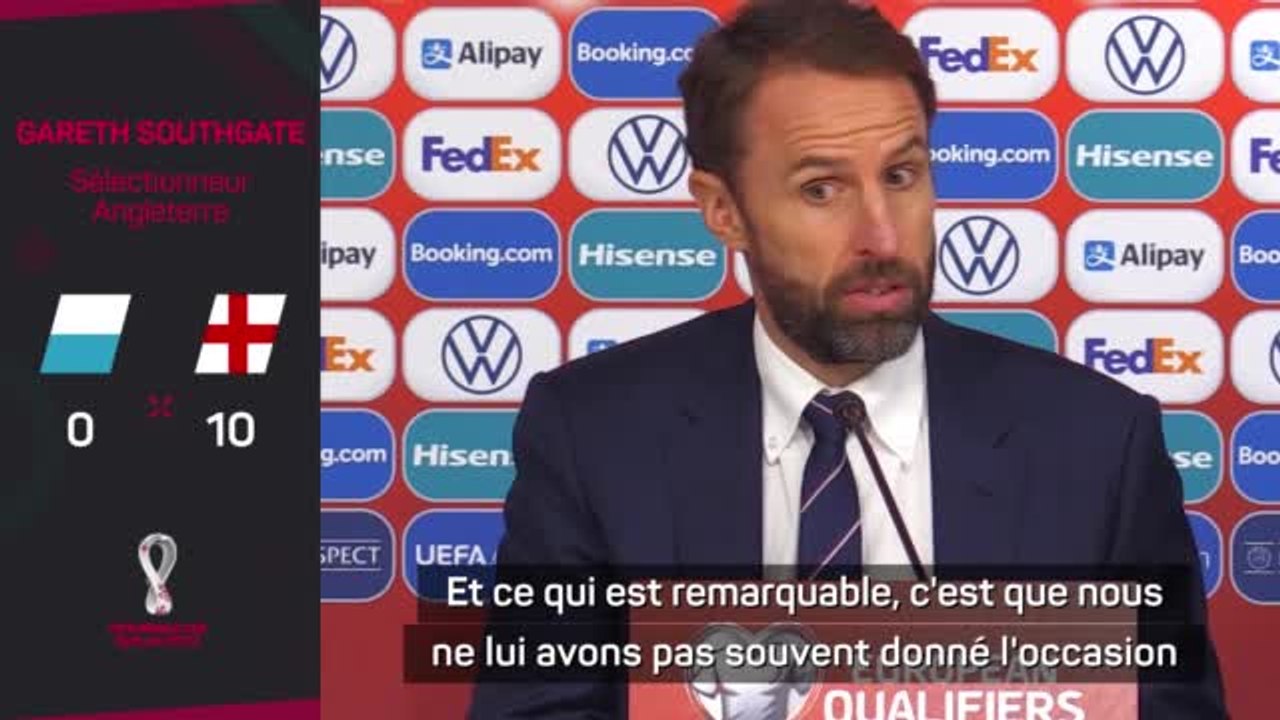 Angleterre - Southgate : "Kane a d'énormes ambitions personnelles"