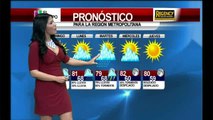 Fanny Gutiérrez con el pronóstico extendido