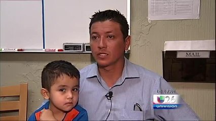 Padres luchan por salvarle la vida a su hijo apesar de problemas migratorios.
