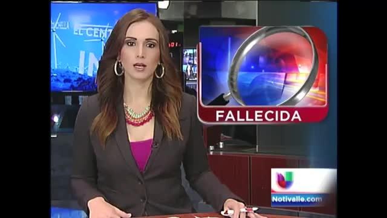 Mujer muere arrollada por un vehiculo en Indio