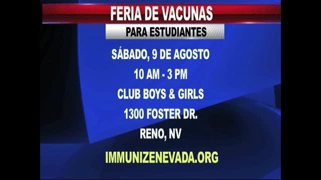 Clínicas de vacunación en Reno