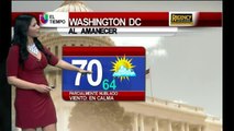 Fanny Gutiérrez con el pronóstico del tiempo