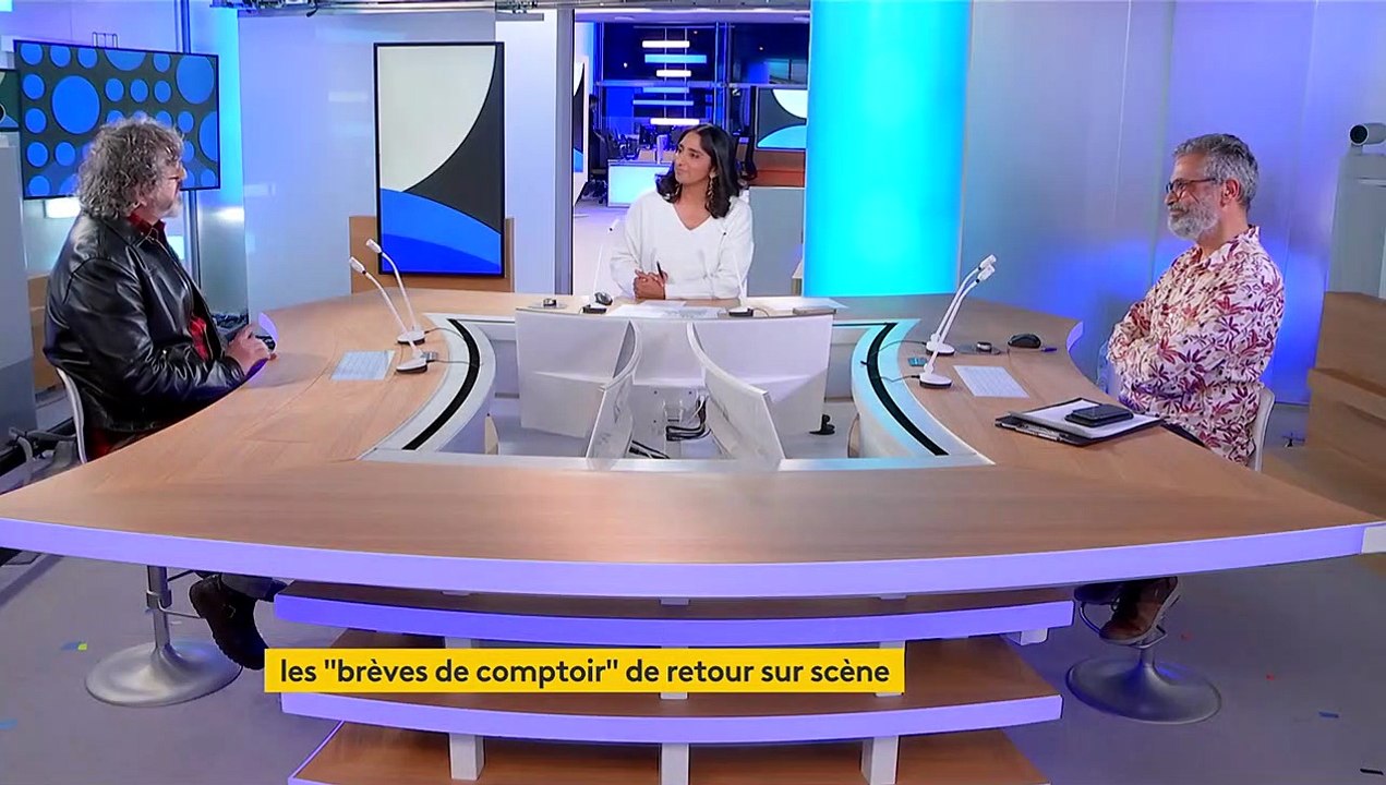 Théâtre : les discussions de comptoir mises à l'honneur par Jean-Marie Gourio et Jean-Michel Ribes