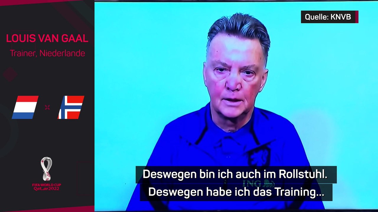 Van Gaal nach Unfall: “Mein Gehirn funktioniert”