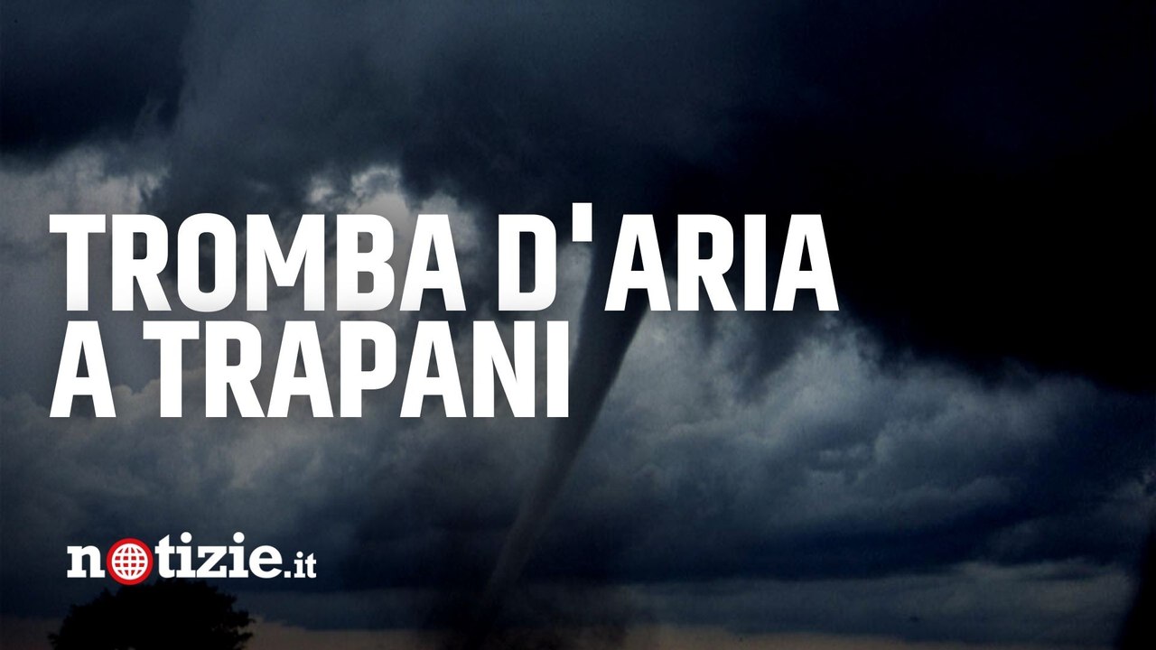 Maltempo, tromba d’aria nelle acque di Trapani da Selinunte a Triscina: paura tra i residenti