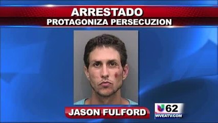 Arrestan a Jason Fulford luego de una peligrosa persecución
