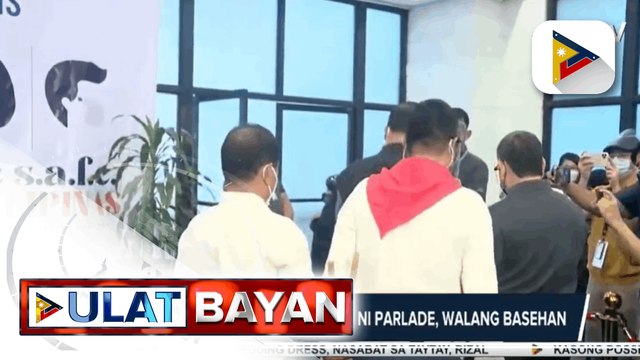 Sec. Delfin Lorenzana, sinabing walang basehan ang mga pahayag ni dating LtGen. Antonio Parlade vs. Sen. Bong Go; Senador, sinabing matagal na siyang tumutulong sa pangulo at hindi niya ito diniktahan