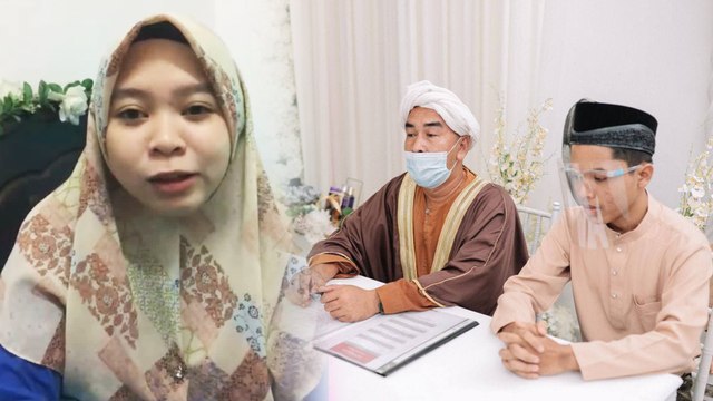 Remaja 16 tahun lembut hati kenang pesanan arwah bapa minta jadi wali, mula-mula kakak cuak takut adik buat hal hari nikah