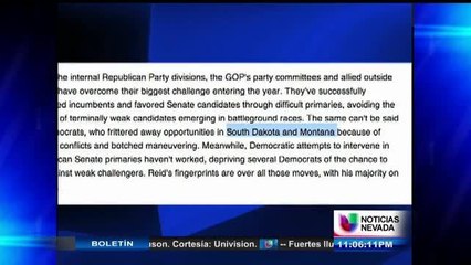 Decisiones y posturas políticas de Harry Reid