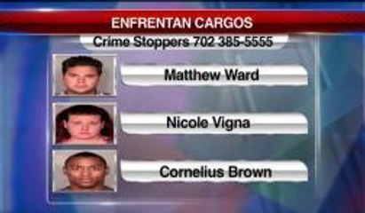 Acusados de robar 100 mil dólares