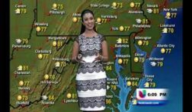 Washington D.C. (Entravision) - Lluvias en el centro de la region