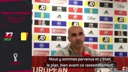Belgique - Martinez : "L'idée était qu'Eden Hazard s'exprime"