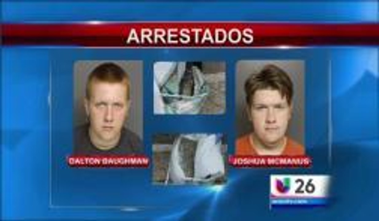 Sanford: Dalton Baughman y Joshua McManus arrestados por drogas