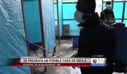 Posible caso de ébola en Albuquerque NM