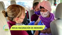 Reynosa y Nuevo Laredo inicia vacunación antiCovid a menores