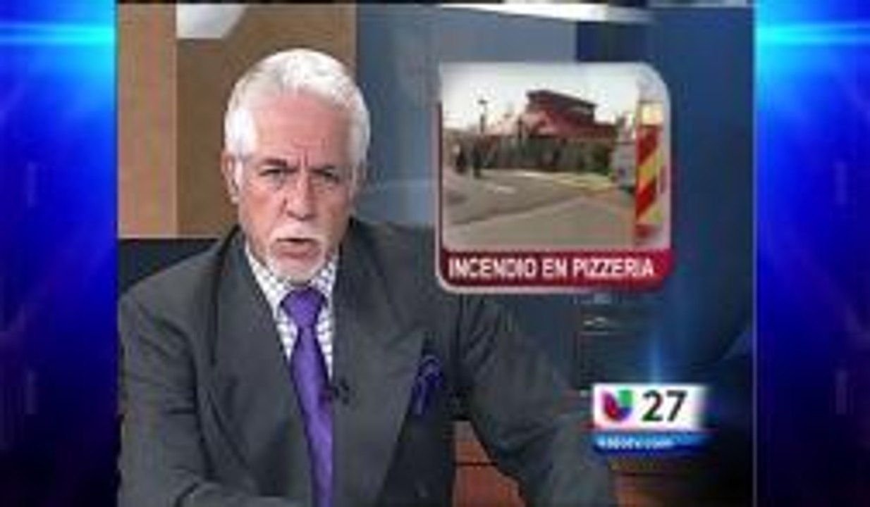Se Incendia Pizzería