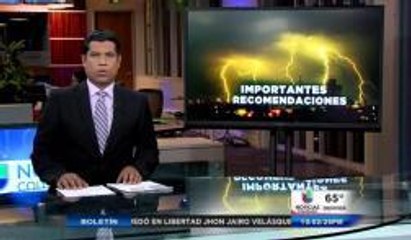 Rayos impactan en diversas áreas de nuestra ciudad