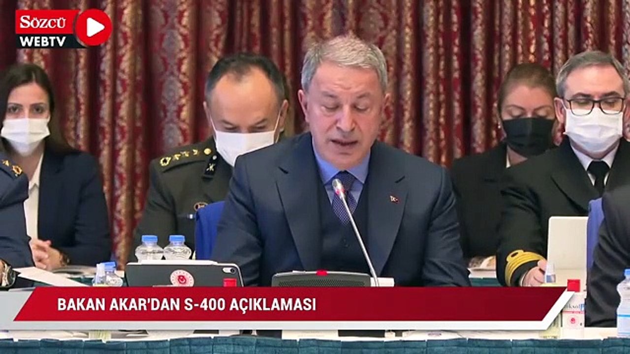 Bakan Akar'dan S-400 açıklaması