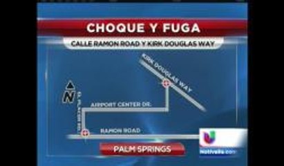 Atropelló a hombre discapacitado y se dió a la fuga