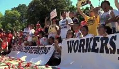 WA: Nueva manifestación frente a la Casa Blanca