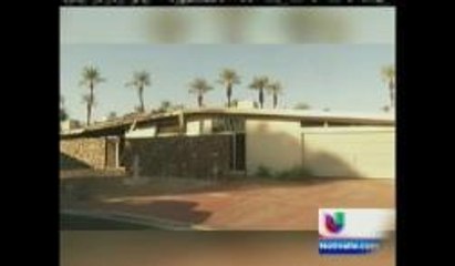 Se incendio una casa en Rancho Mirage