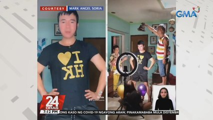 Pamilyang nagtulungan para makabuo ng isang TikTok entry, kinaaliwan online | 24 Oras