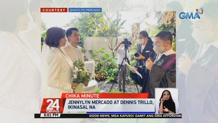 Jennylyn Mercado at Dennis Trillo, ikinasal na | 24 Oras