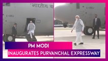 PM Narendra Modi Inaugurates Purvanchal Expressway, Says ‘Uniting Uttar Pradesh', Attacks Previous Governments
