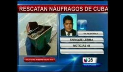 Rescatan náufragos de Cuba