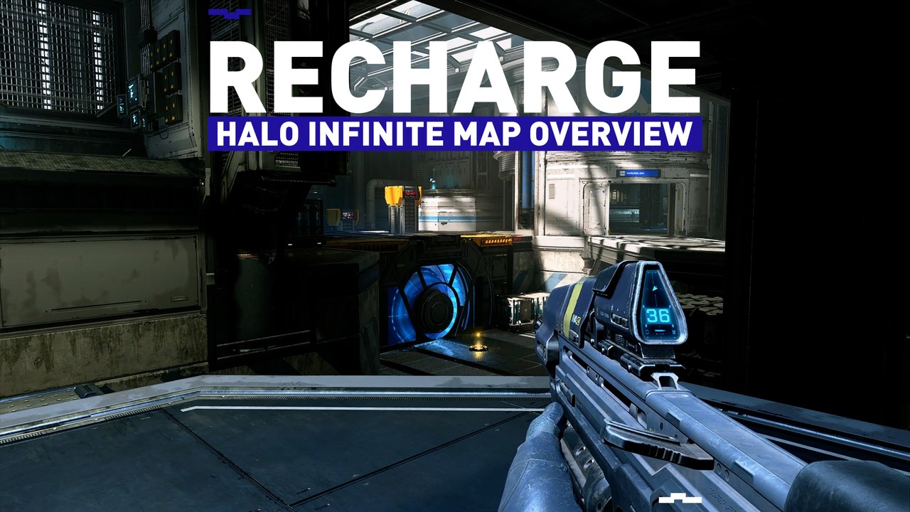 Halo Infinite Map Overview: RECHARGE