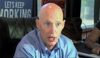 El gobernador  Rick Scott va por la reelección