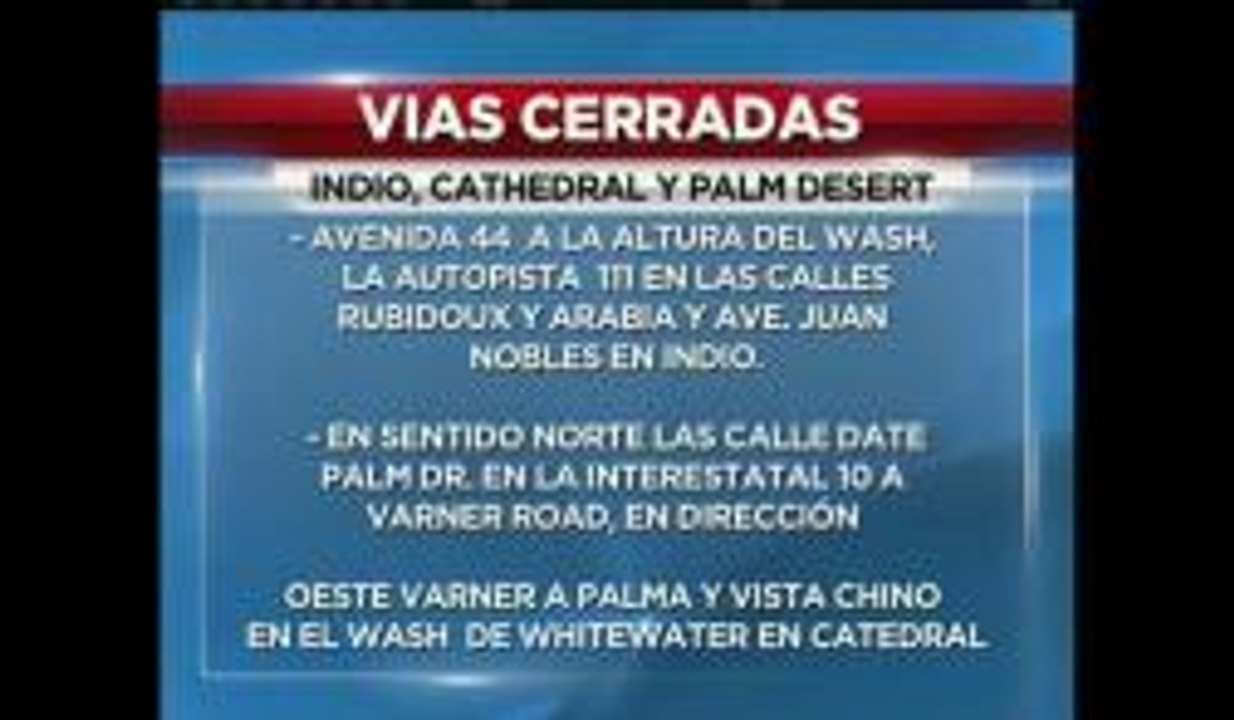 Varias vías del valle estarán cerradas por la tormenta
