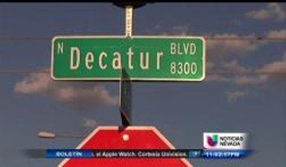 Accidente en el Norte de Las Vegas