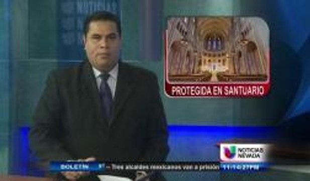 Refugio en iglesia para protegerse y evitar ser deportada