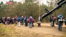 Belarus-Polonya sınırında gerginlik: Göçmenlere tazyikli suyla müdahale