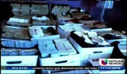 Operativo contra el lavado de dinero