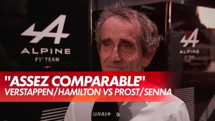 Alain Prost juge le duel entre Hamilton et Verstappen - GP du Qatar