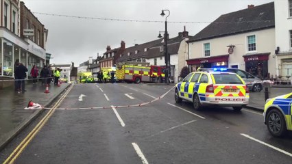 BREAKING: One dead and four injured in Costa Coffee crash