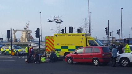Man hit by car outside Asda supermarket