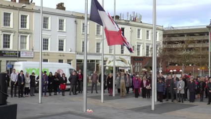 Minute's silence for Paris terror attacks