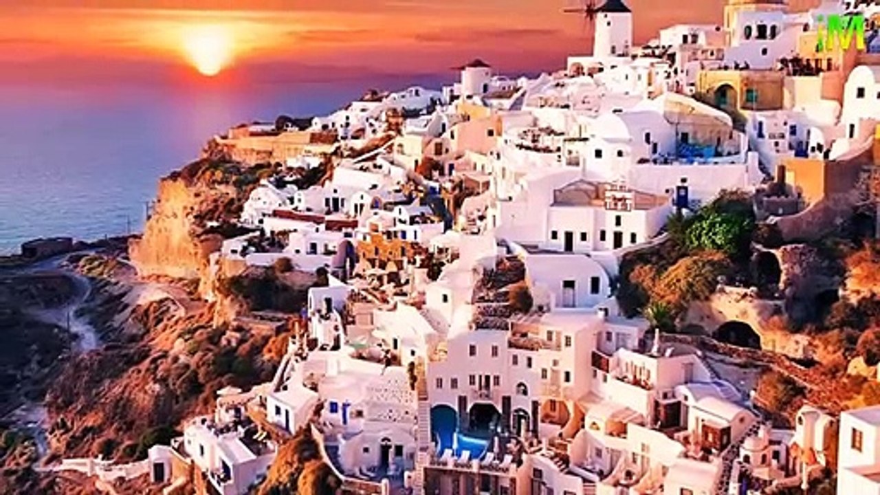 Santorini l  World's Best l Sunset At Santorini l I Memory